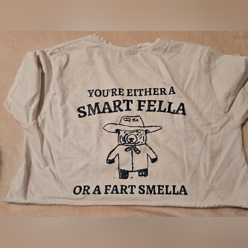 Graphic Tee with Humorous Print